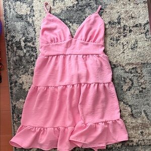 Altar'd State Pink Mini Dress